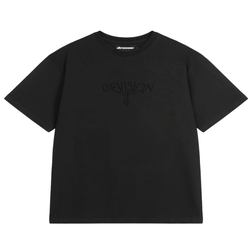 Essential T-shirt - Czarna koszulka typu boxy oversize